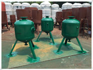 Réservoir vertical de récepteur d'air d'acier au carbone pour la couleur adaptée aux besoins du client de traitement de l'eau