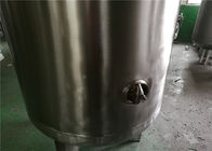 Cuves de stockage de gaz horizontales de conception de récipient à pression, réservoir sous pression d'acier inoxydable