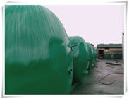 2 tonnes 5000 litres de cuve de stockage d'azote, réservoir horizontal de récepteur de compresseur d'air