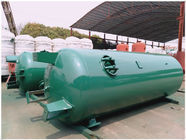 Cuves de stockage en acier de l'eau galvanisées par sablage horizontal 300 litres - 3000 litres